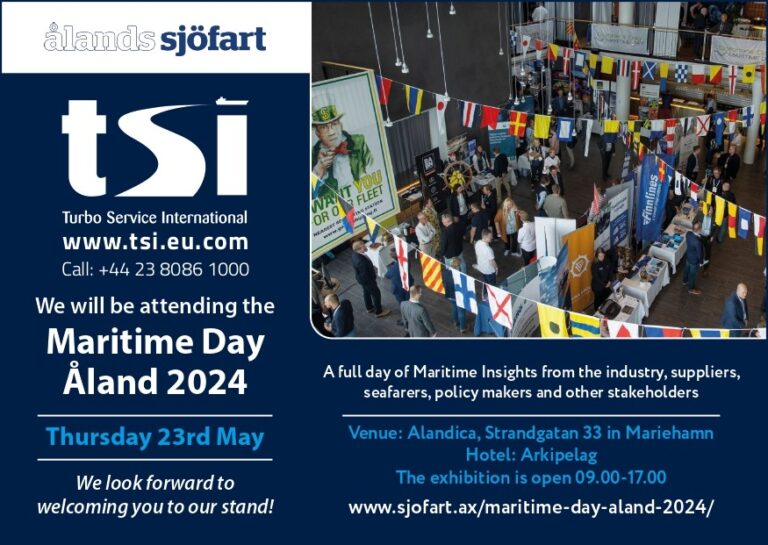 TSI Attending The Maritime Day Åland 2024